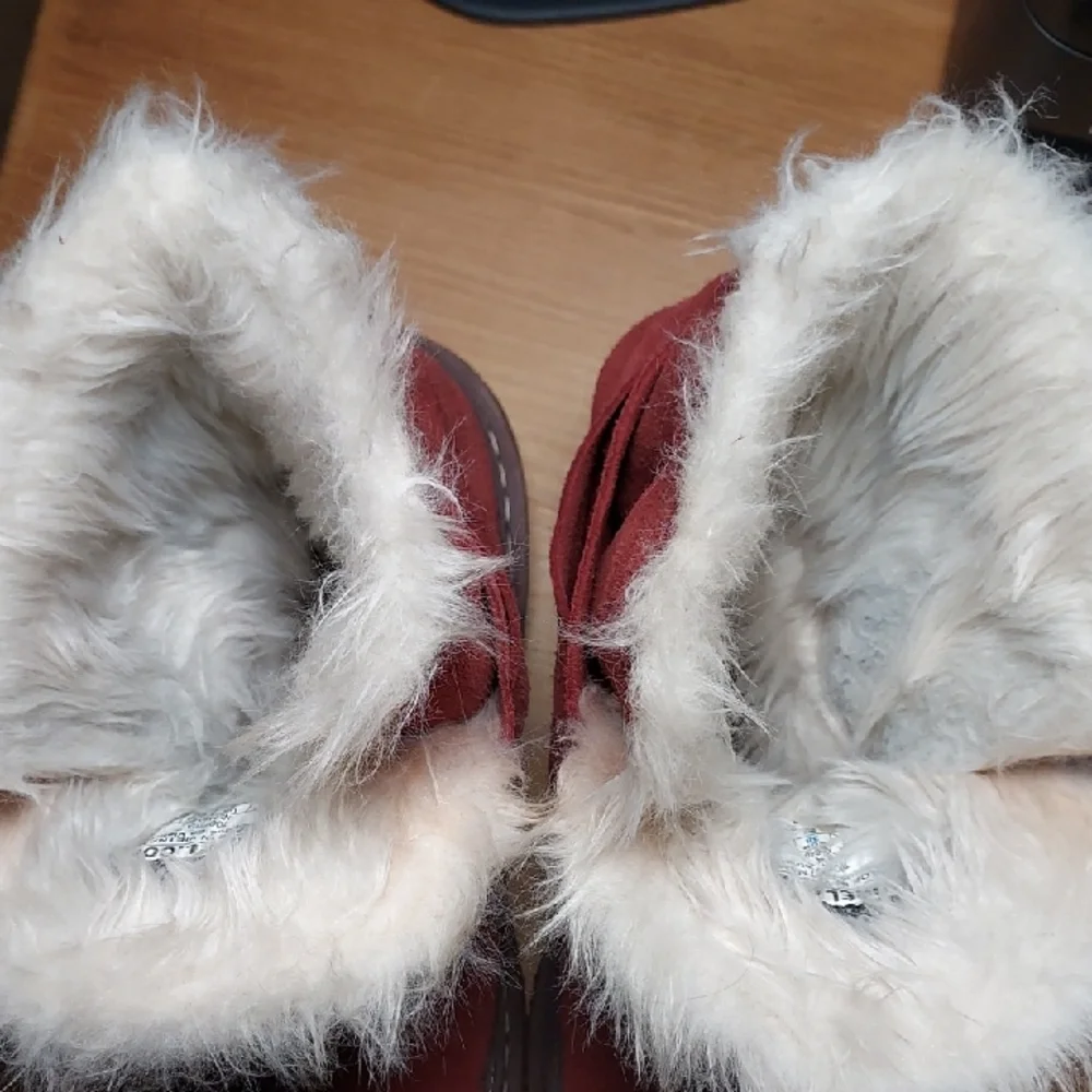 SOREL Waterproof Winter Boots Rust Suede Size 7 Thinsulate Fur Snow Boots